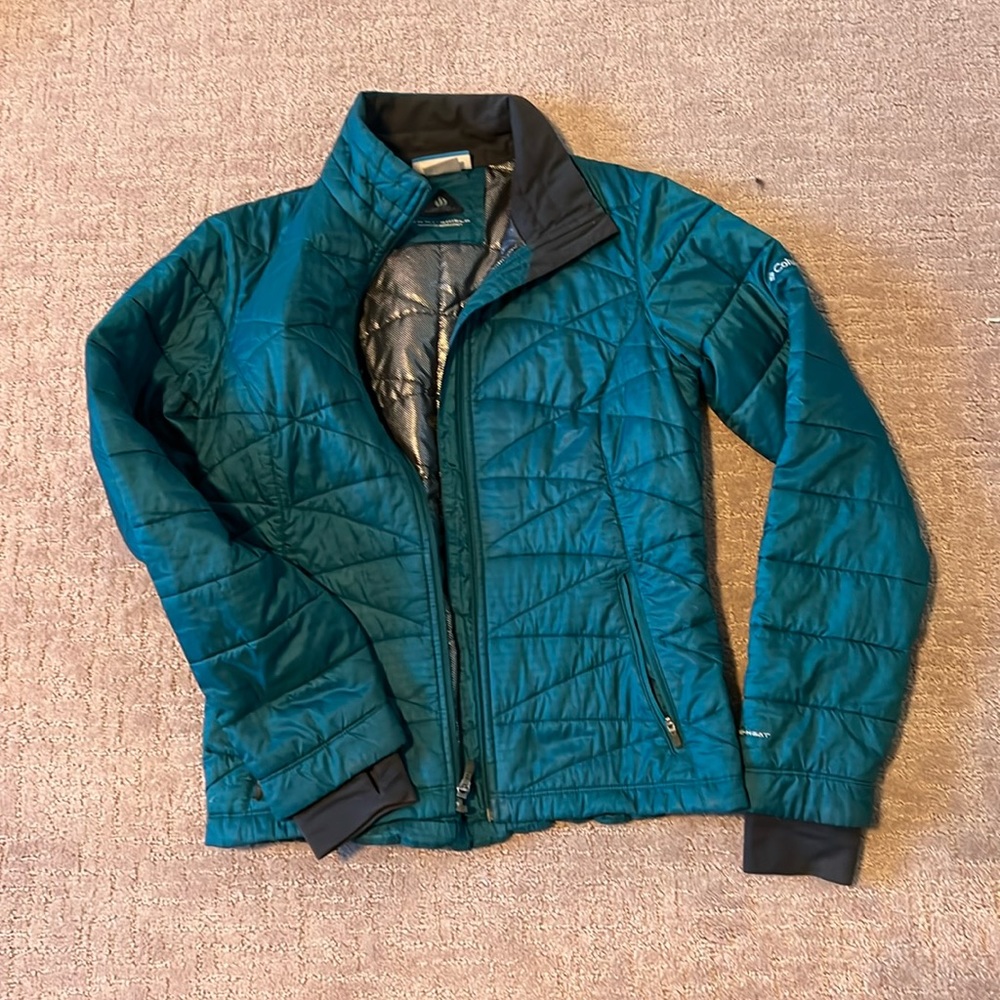 Columbia OmniHeat Jacket M Teal